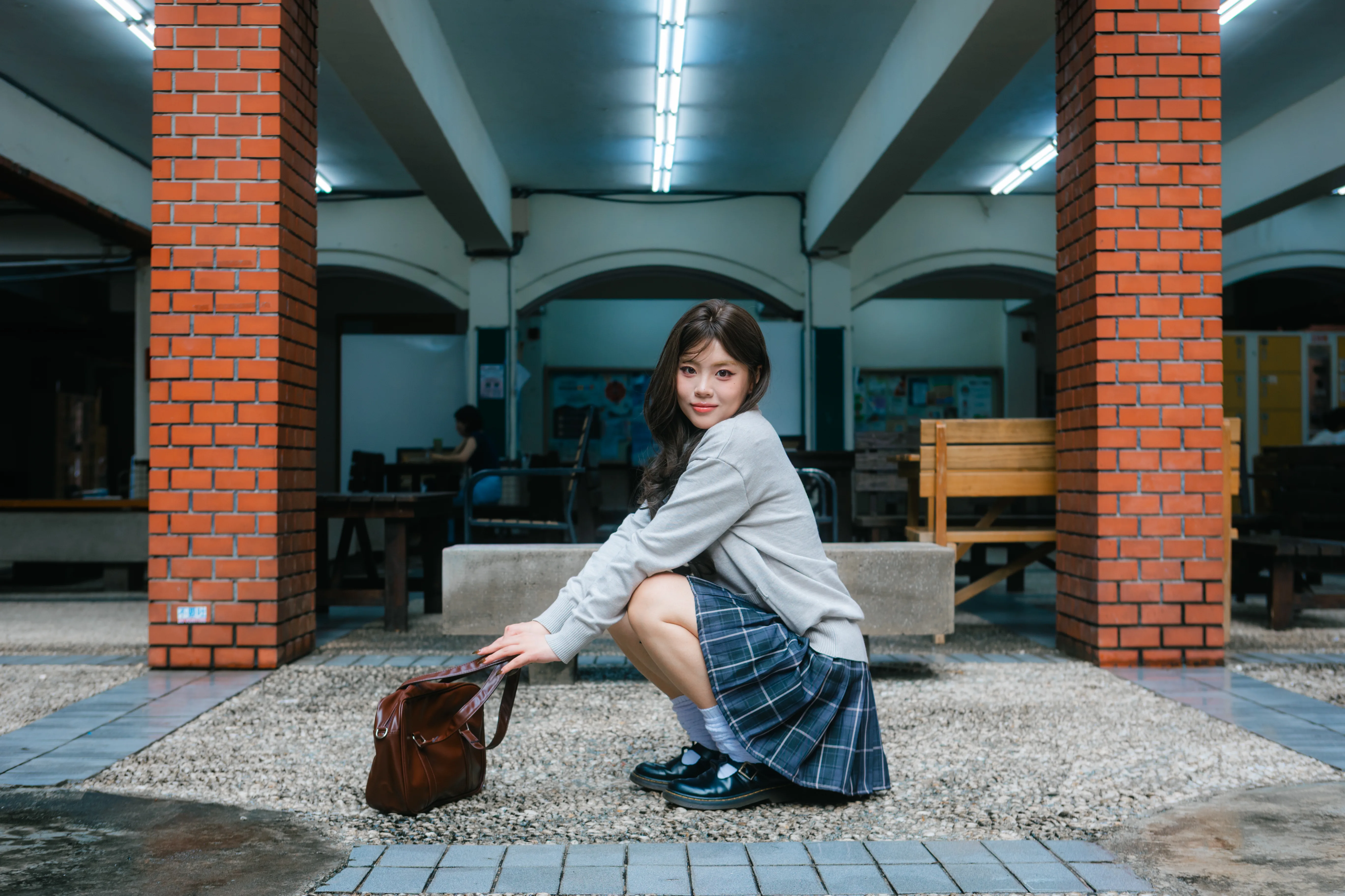 校園漫步｜制服人像攝影作品 09