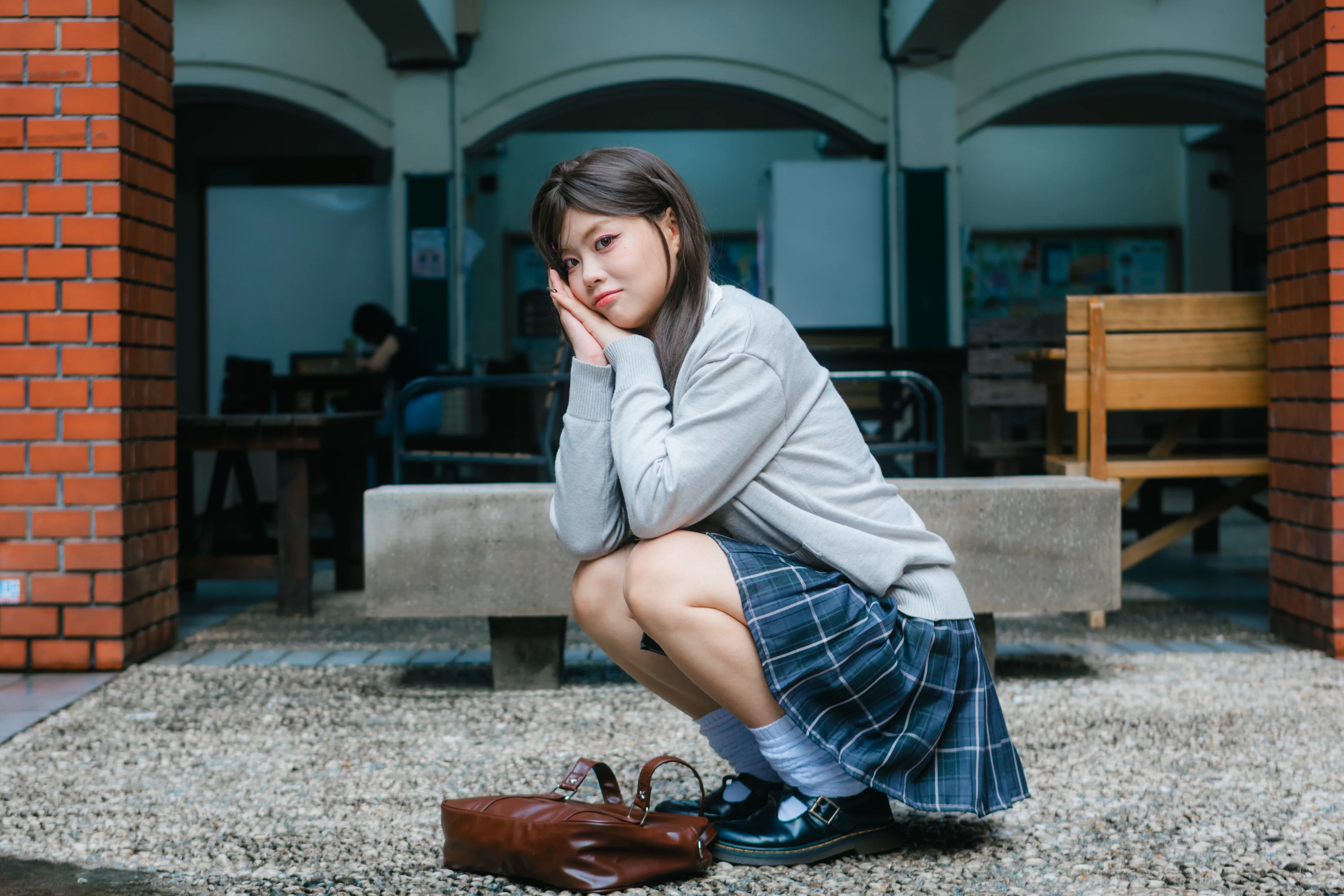 校園漫步｜制服人像攝影作品 10