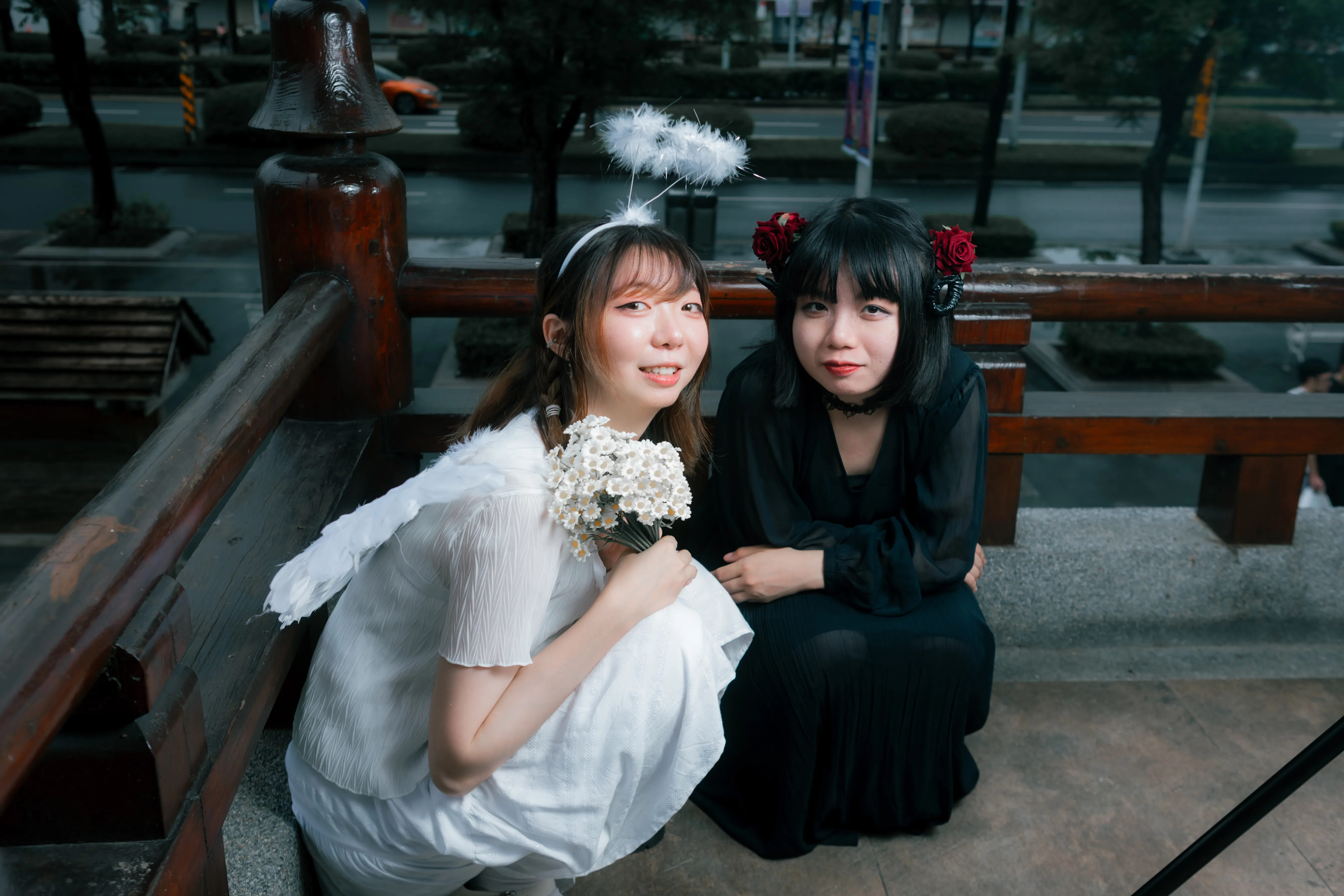 羽翼之間｜天使與惡魔人像攝影作品 14