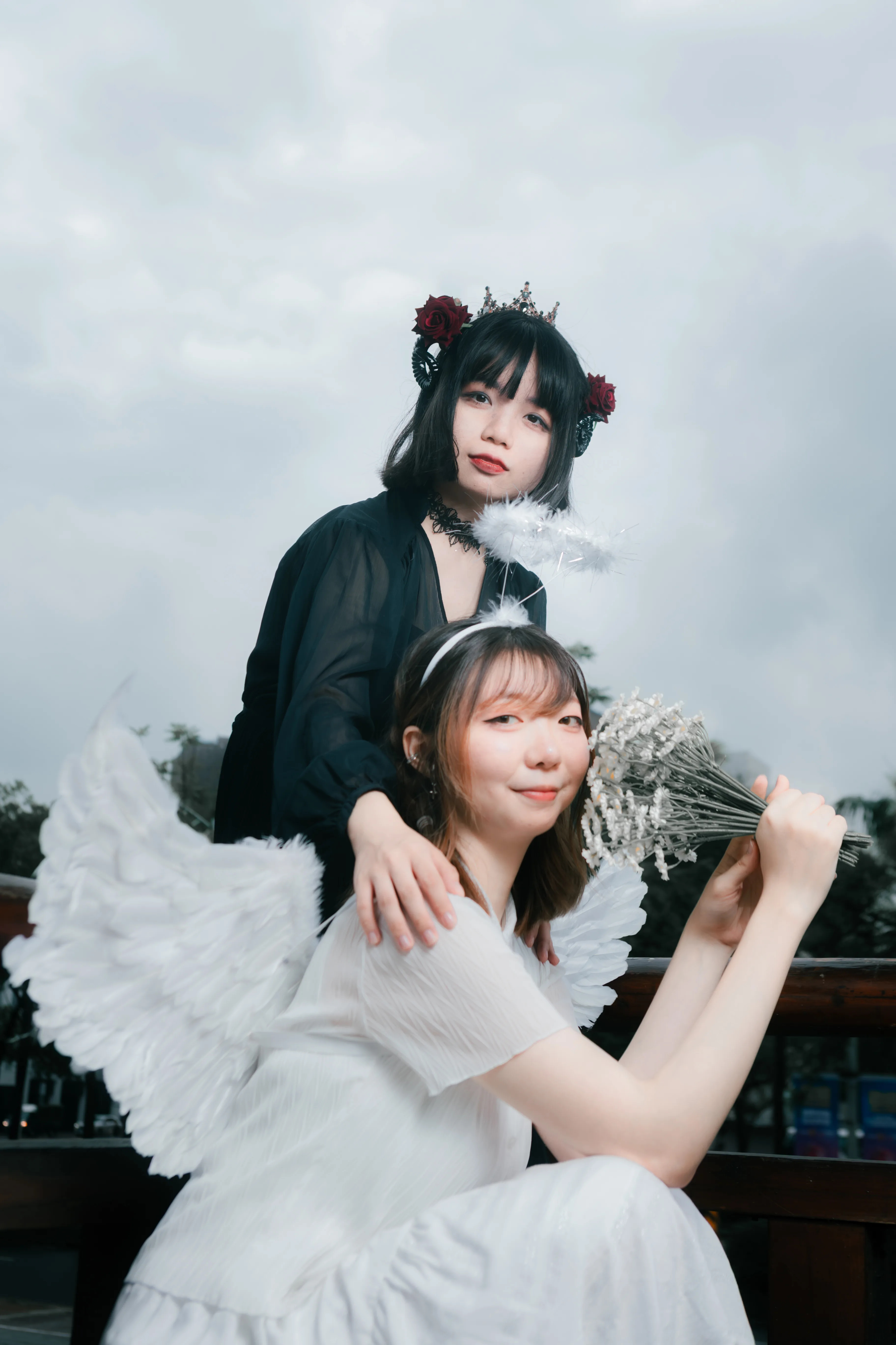 羽翼之間｜天使與惡魔人像攝影作品 17