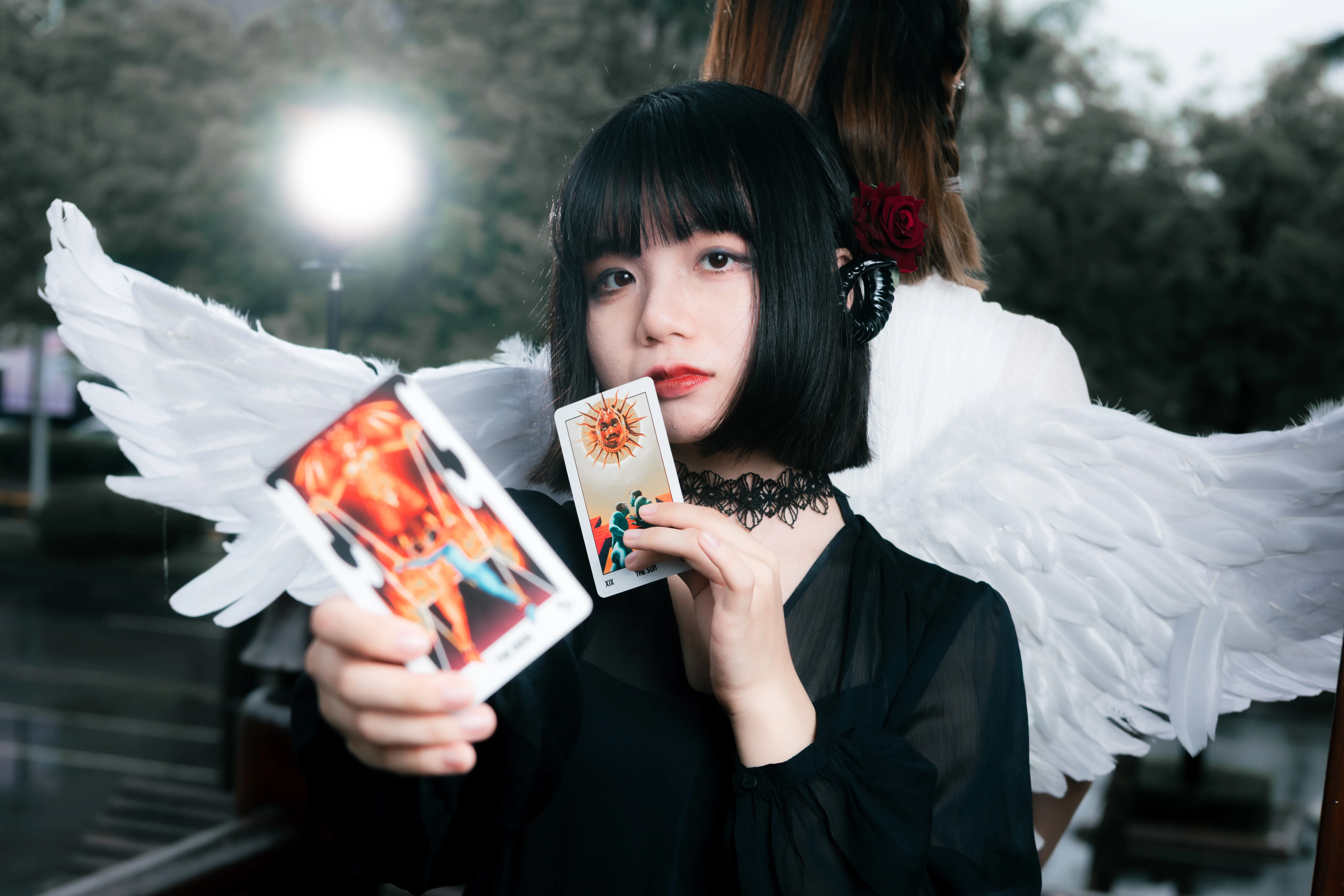 羽翼之間｜天使與惡魔人像攝影作品 29