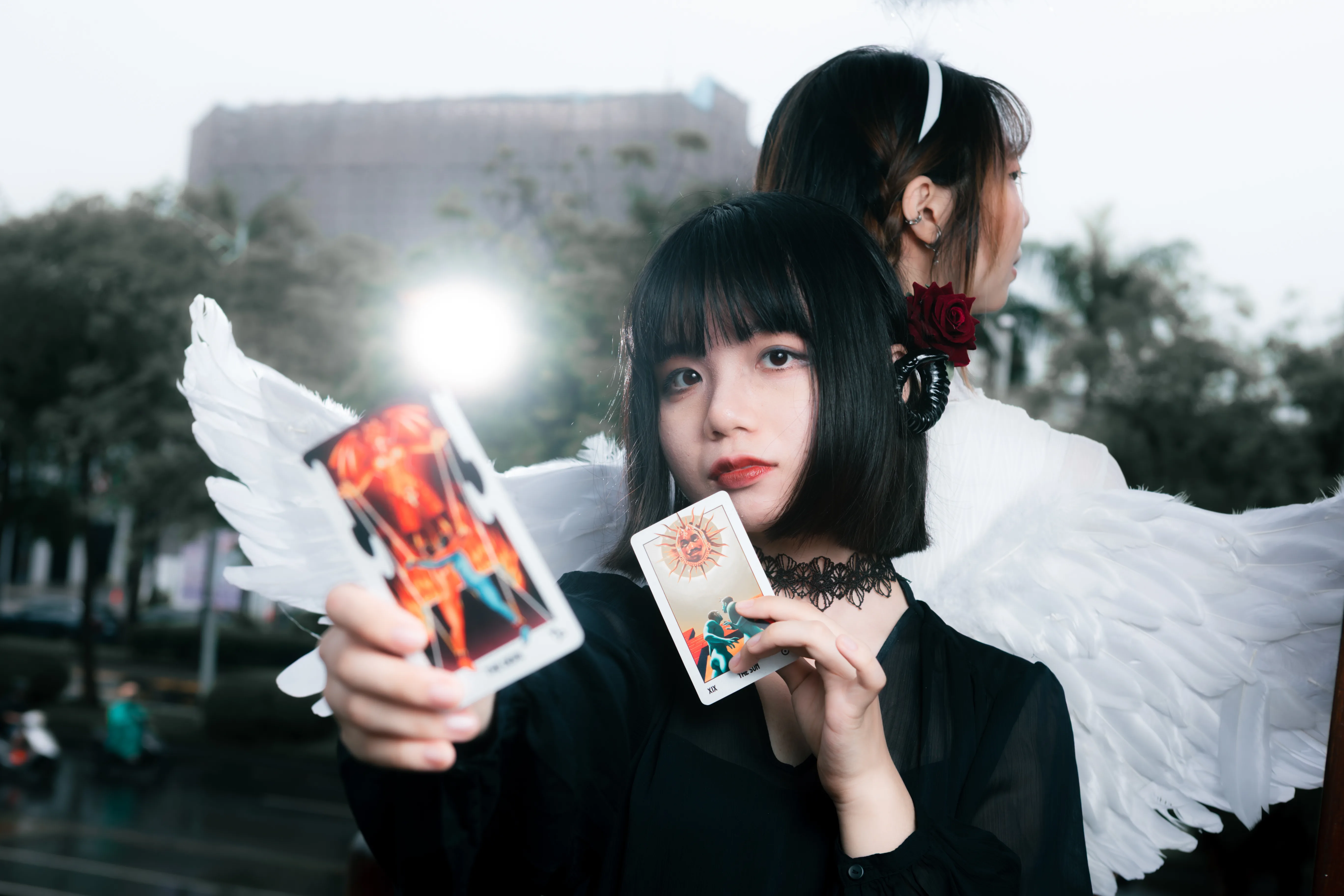 羽翼之間｜天使與惡魔人像攝影作品 30