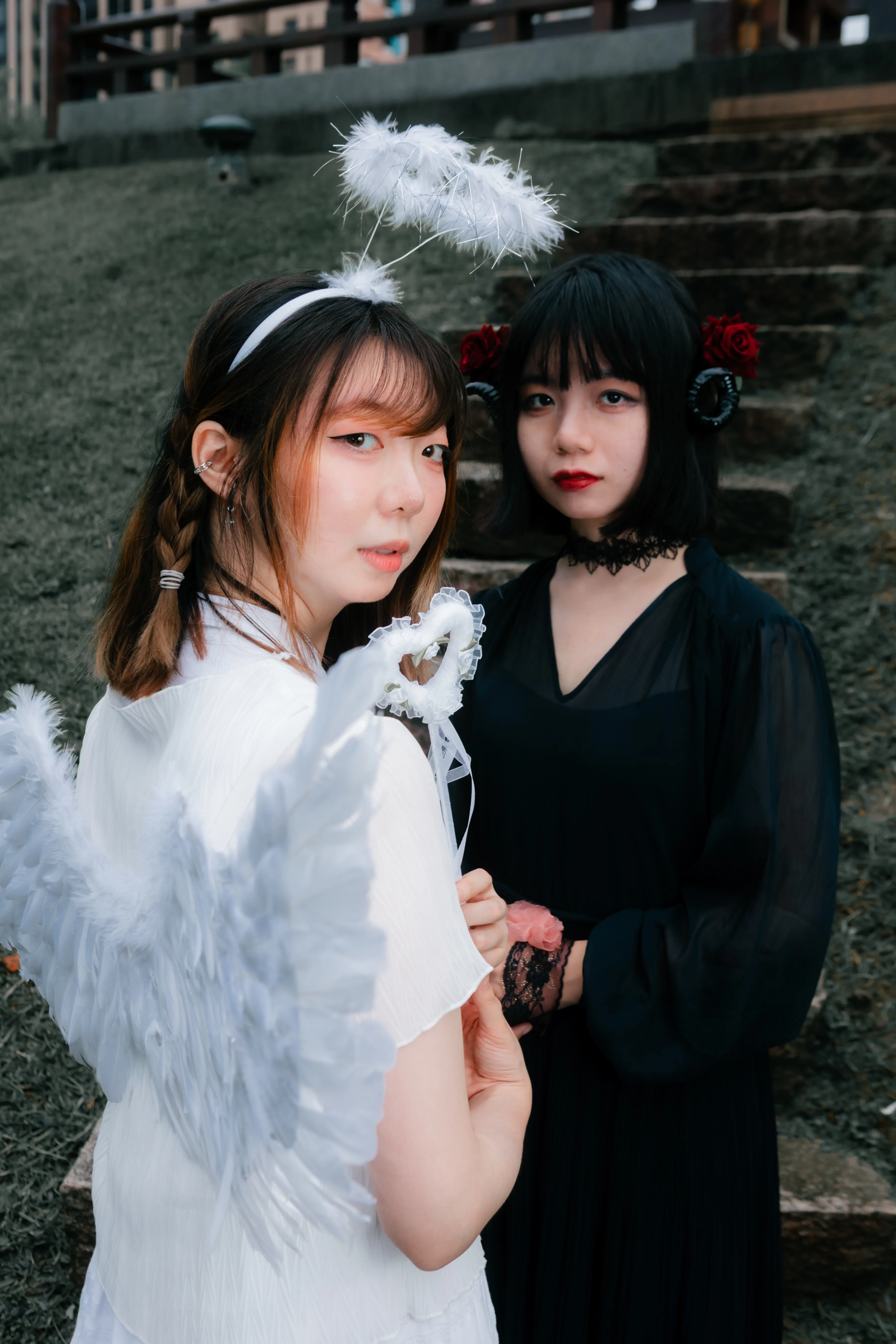 羽翼之間｜天使與惡魔人像攝影作品 39