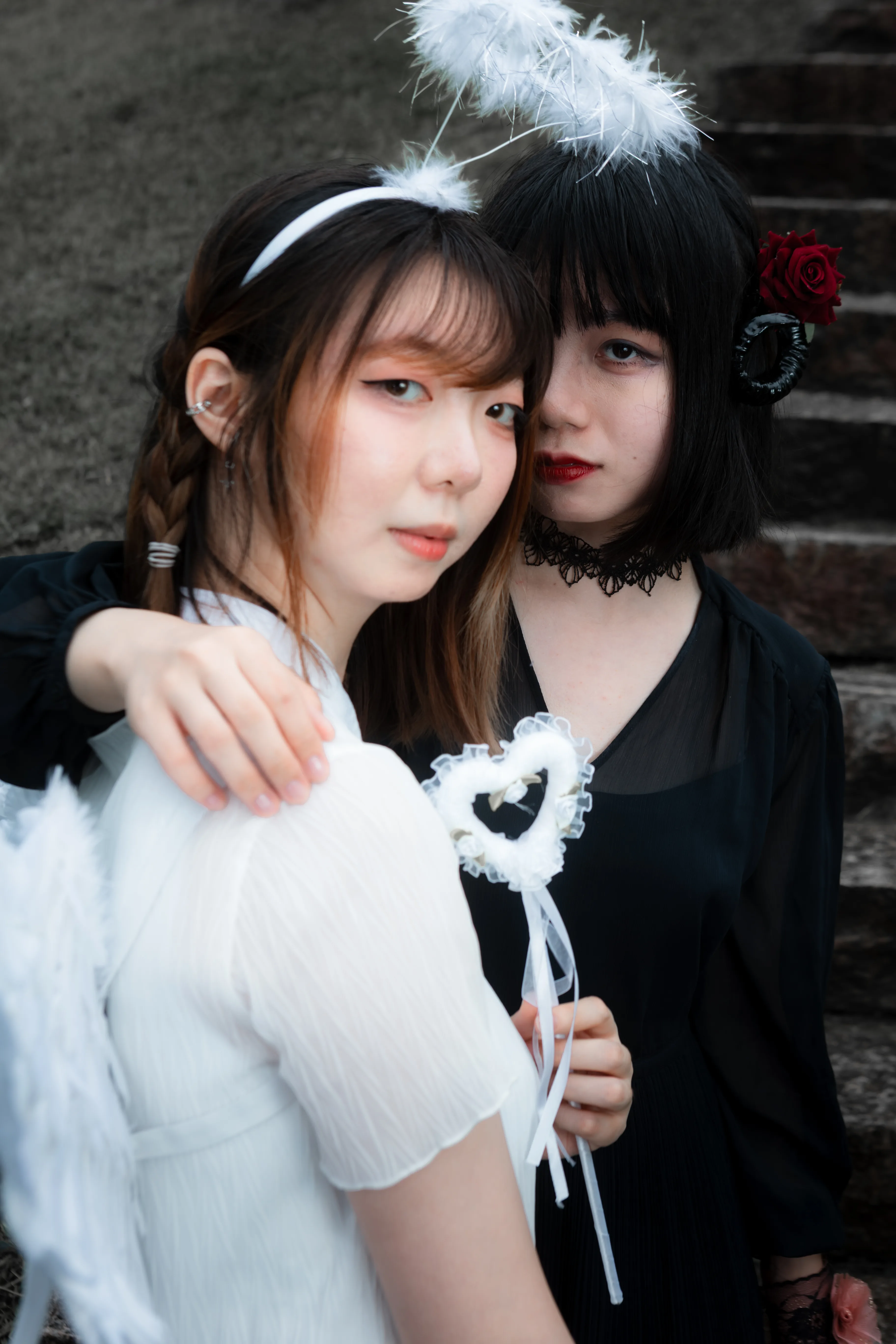羽翼之間｜天使與惡魔人像攝影作品 40